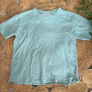 Zara boxy 100% cotton tee. 8-9